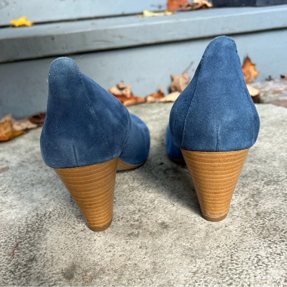 Marc The Art of Walking Blue Suede Shoes, size 9.5 - Picture 7 of 9